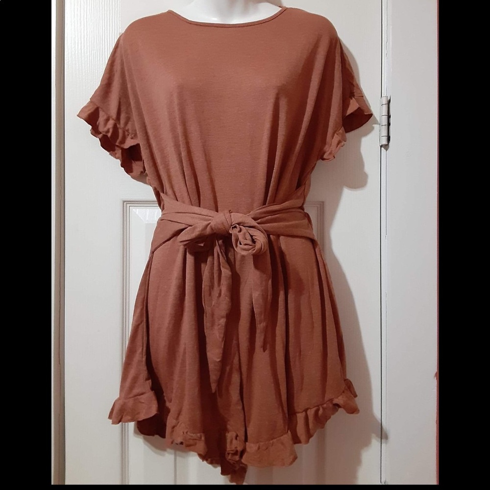 Loose fitting romper